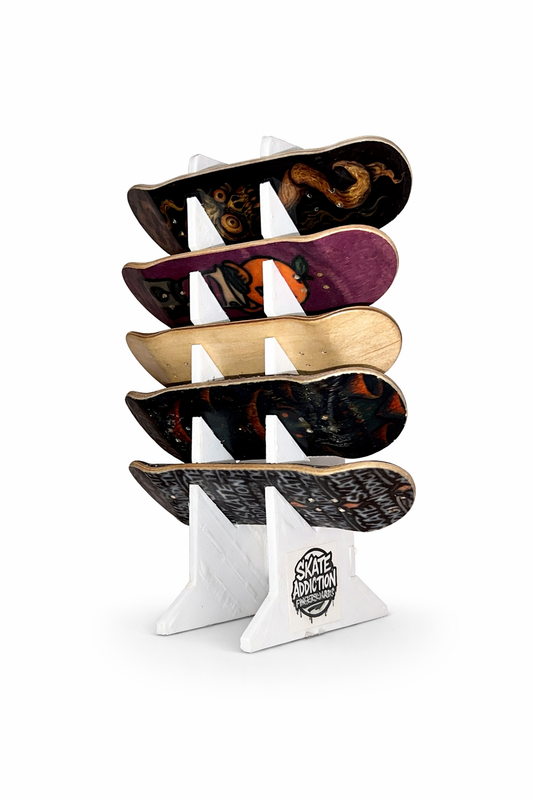 Skate addiction fingerboards rack (stickers included)